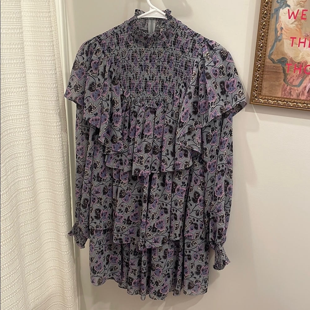 Cinq à Sept Multicolor Textured Dress